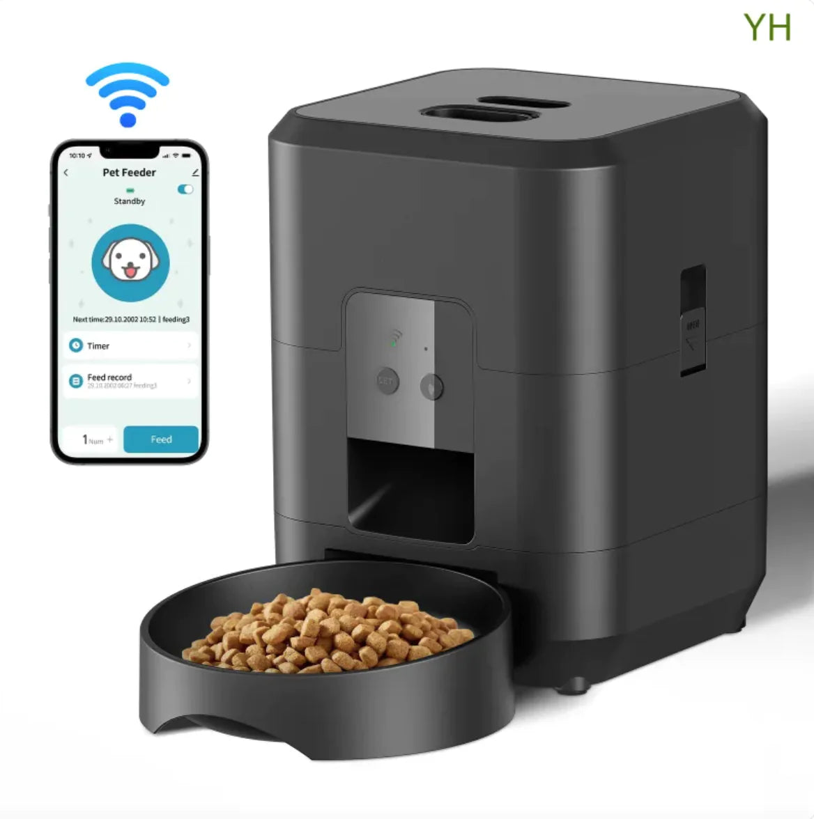 Intelligent Remote-Controlled Automatic Pet Feeder