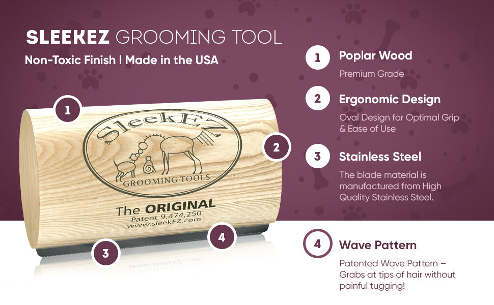 SleekEZ Ultimate Pet Grooming Brush