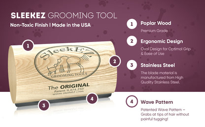 SleekEZ Ultimate Pet Grooming Brush