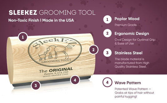 SleekEZ Ultimate Pet Grooming Brush