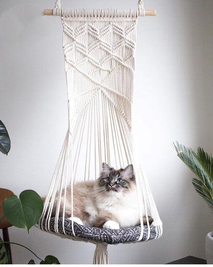 Handmade Cat Nest - Woven Design